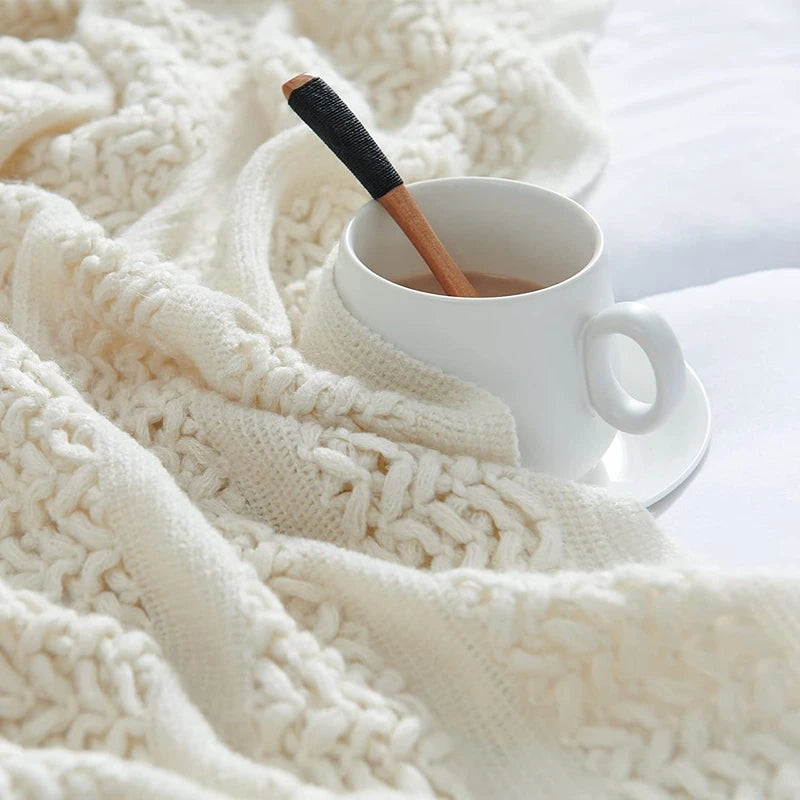 Cloud Tassel Blanket