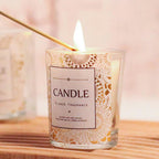 Flower-Scented Soy Wax Candle