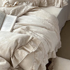 Linen Blend 4-Piece Bed Set