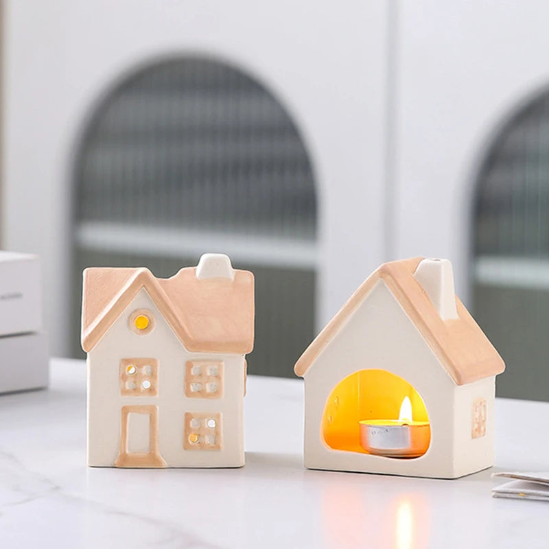 Luna Ceramic Candle Holder