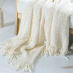 Cloud Tassel Blanket
