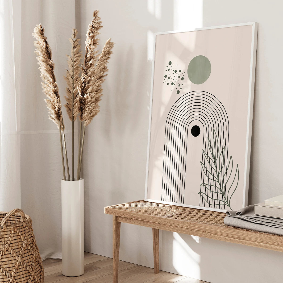 Verdant Abstract Trio