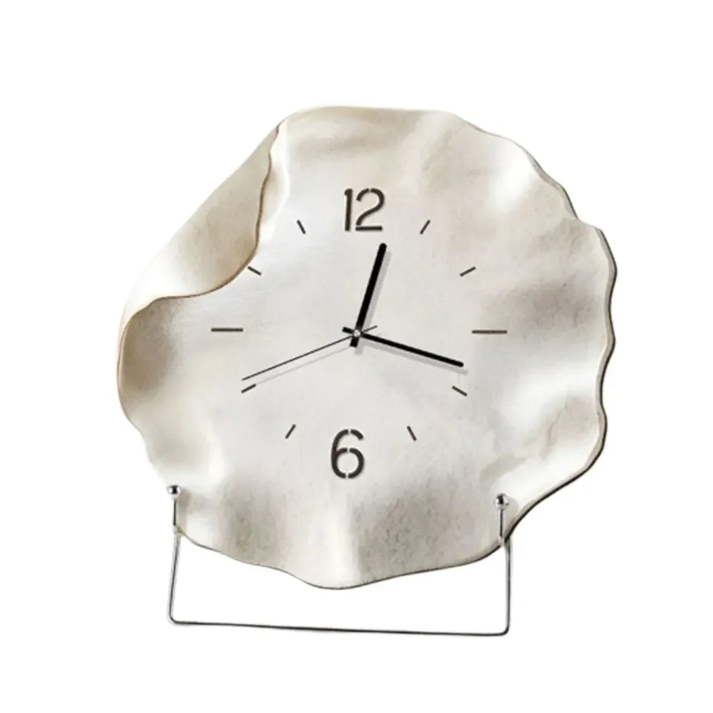 Leaf Edge Acrylic Clock