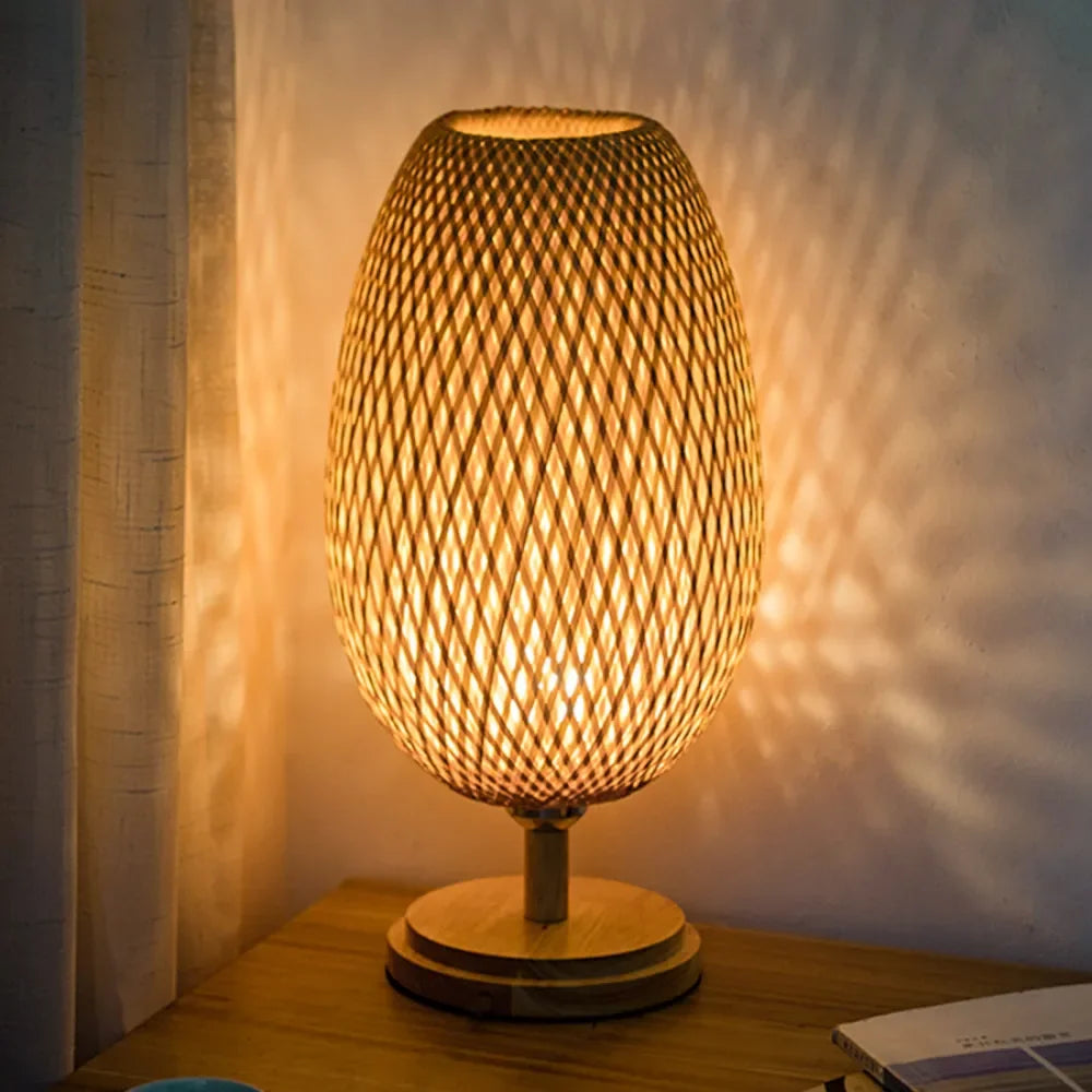 Bamboo Glow Table Lamp