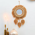 Boho Cotton Wall Mirror