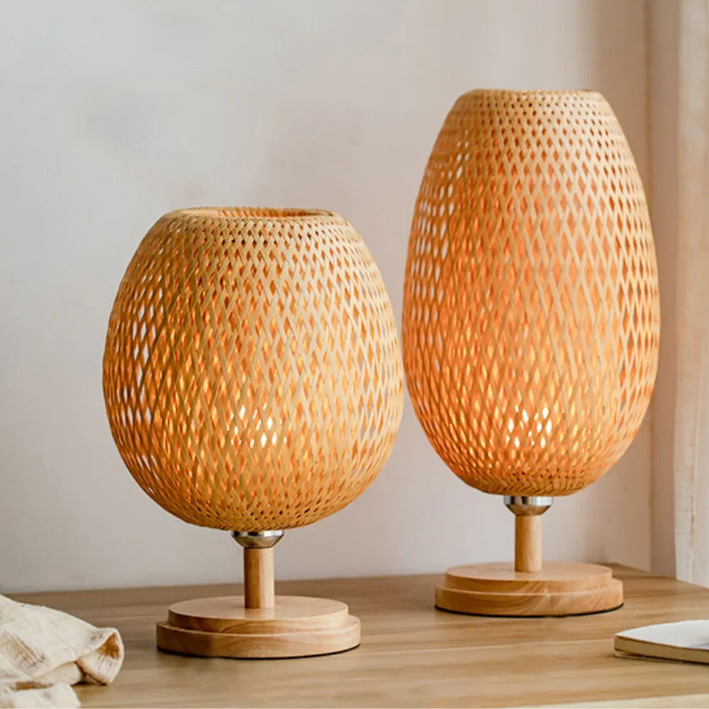 Bamboo Glow Table Lamp