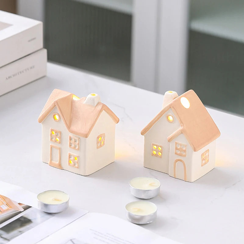 Luna Ceramic Candle Holder