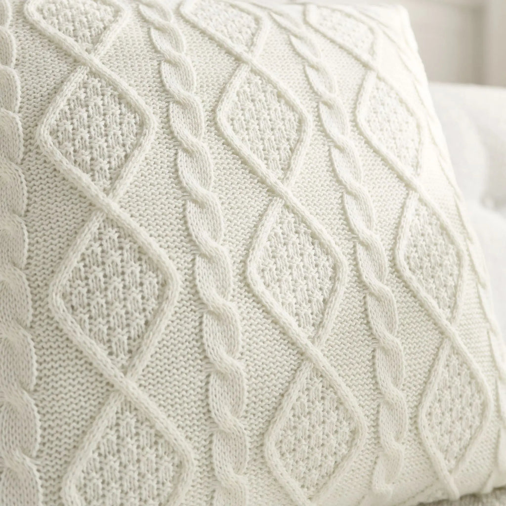 Ivory Weave Pillow Case