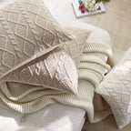 Ivory Weave Pillow Case