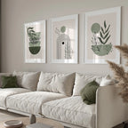 Verdant Abstract Trio