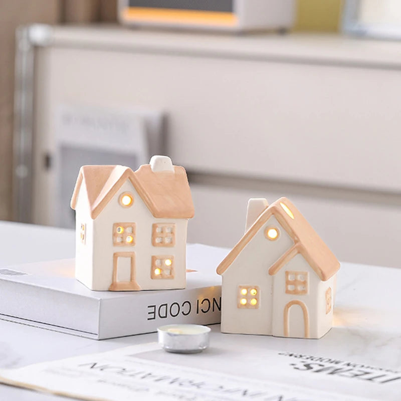 Luna Ceramic Candle Holder