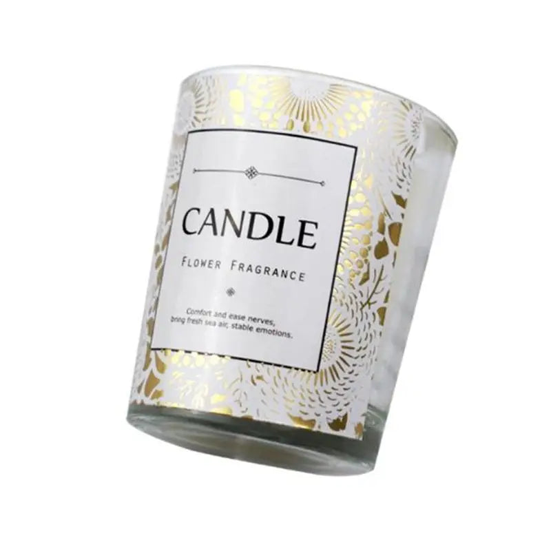 Flower-Scented Soy Wax Candle